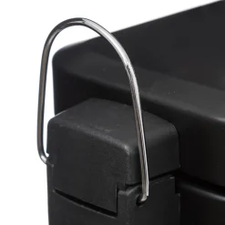 5five Cubos>Cubo wc rectangular negro 5L