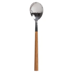 Cuchillería>Cuchara Postre Lune Inox C/Mango Madera