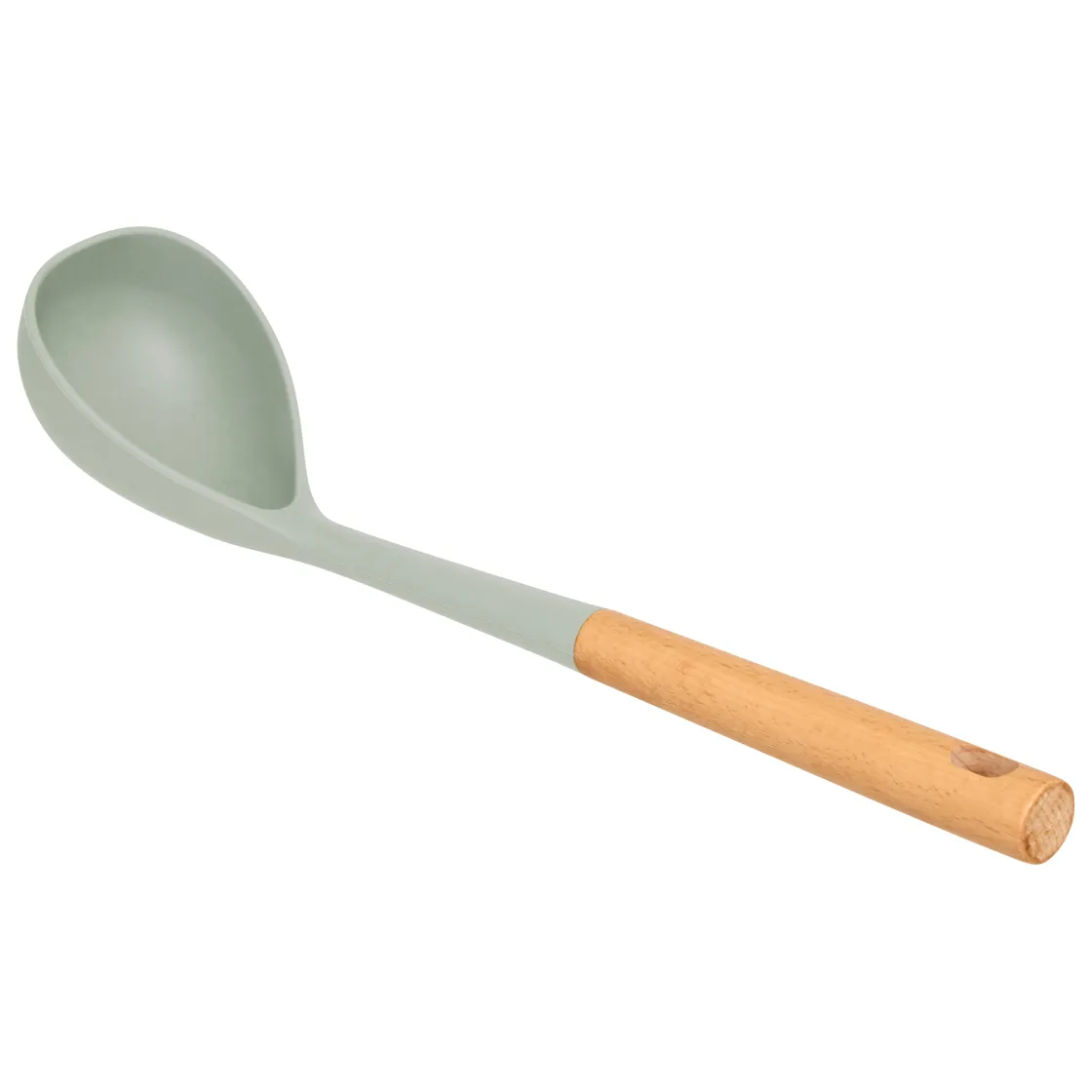 5five Utensilios Para Servir>Cucharón para sopa HORIZON verde 34cm