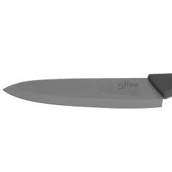 Placas Calefactoras Y Tablas De Cortar>Cuchillo Cerámica +Funda Protectora 12.5
