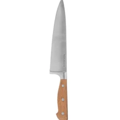 secret d'gourmet Placas Calefactoras Y Tablas De Cortar>Cuchillo Chef Elegancia Con Mango Madera