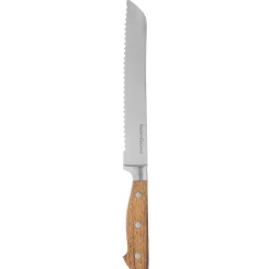 secret d'gourmet Placas Calefactoras Y Tablas De Cortar>Cuchillo De Pan Elegancia Mango Madera