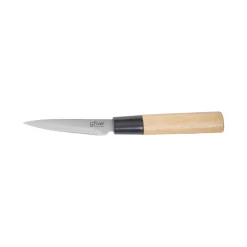 5five Placas Calefactoras Y Tablas De Cortar>Cuchillo De Verduras Con Mango De Bambú