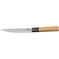 5five Placas Calefactoras Y Tablas De Cortar>Cuchillo Multiusos C/Mango De Bambú