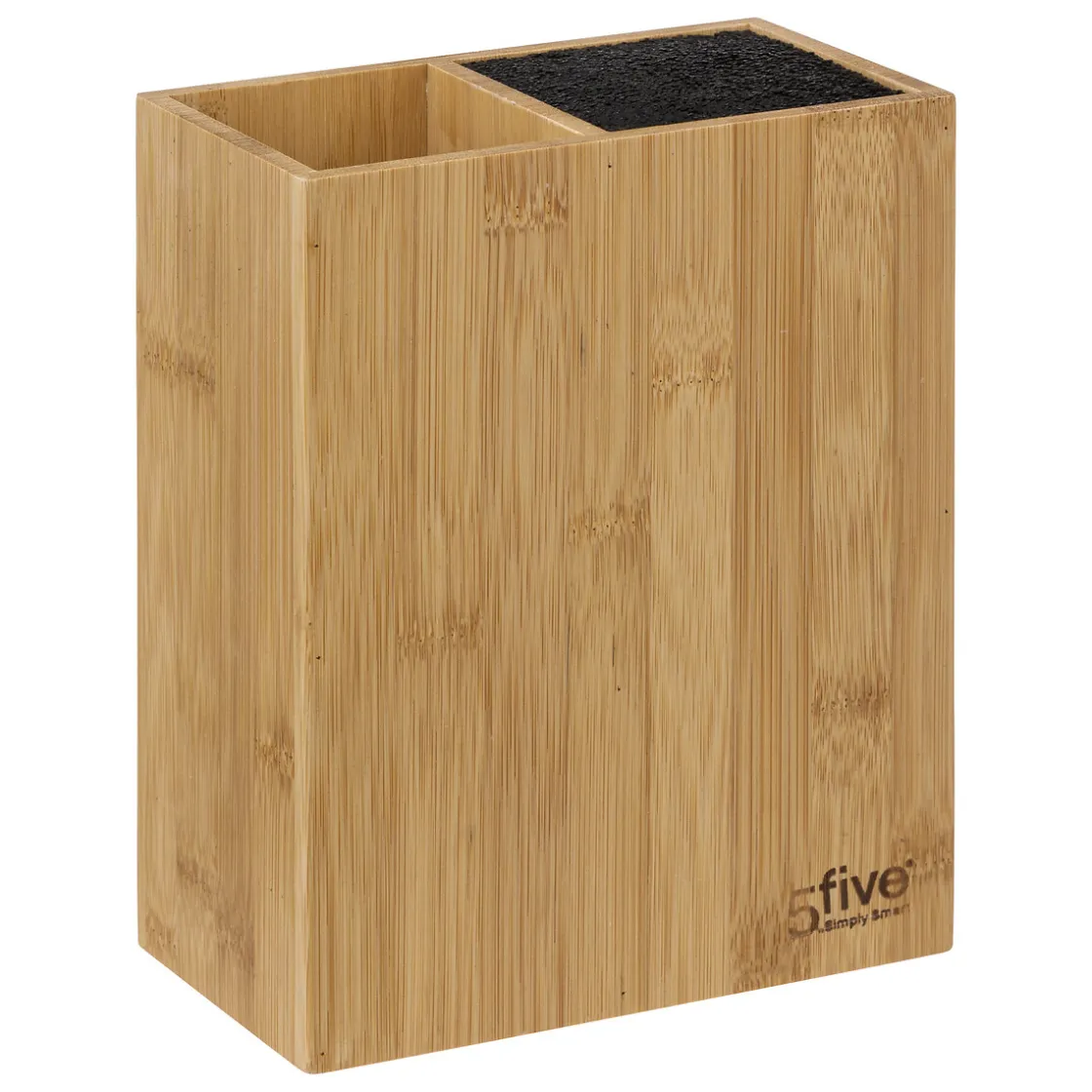 5five Placas Calefactoras Y Tablas De Cortar>Cuchillos+Utensilios C/Soporte De Bambú