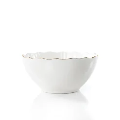 secret d'gourmet Cuencos, Fuentes Y Ensaladeras>Cuenco Aubrey Blanco De Gres 15cm