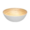 secret d'gourmet Cuencos, Fuentes Y Ensaladeras>Cuenco De Bambú Blanco