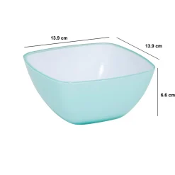 5five Cuencos, Fuentes Y Ensaladeras>Cuenco 13.9x13.9x6.6cm azul de polipropileno