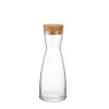 Jarros>Decantador De Vidrio C/Tapa Corcho 0.5L
