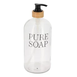 Accesorios De Lavabo>Dispensador Jabón Líquido De Vidrio Pure Soap
