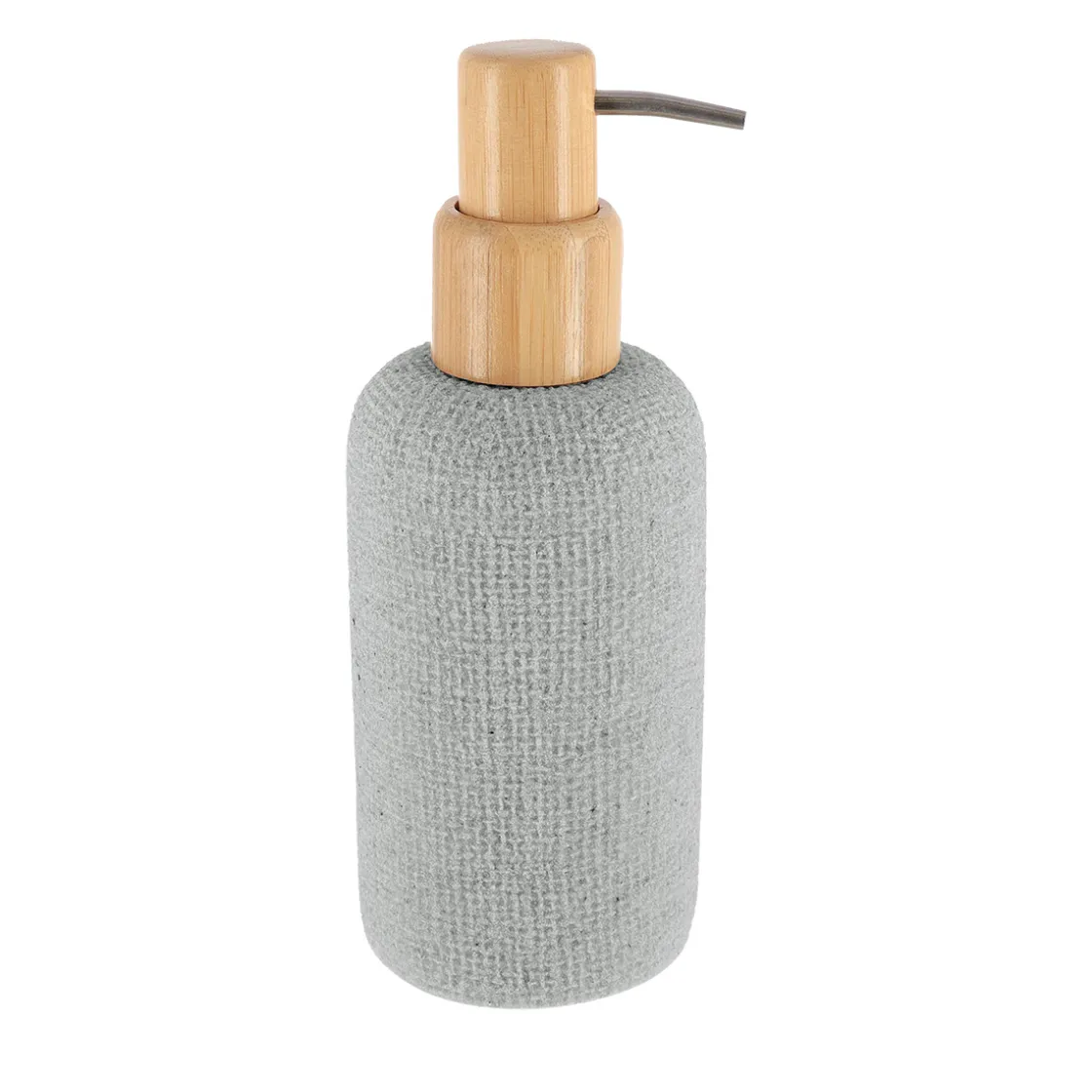 Accesorios De Lavabo>Dispensador Jabón Líquido Efecto Red Gris