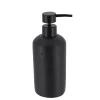 Accesorios De Lavabo>Dispensador Jabón Líquido Negro Efecto Piedra