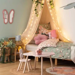 atmosphera Téxtil>Dosel LILI GAZE rosa 350cm