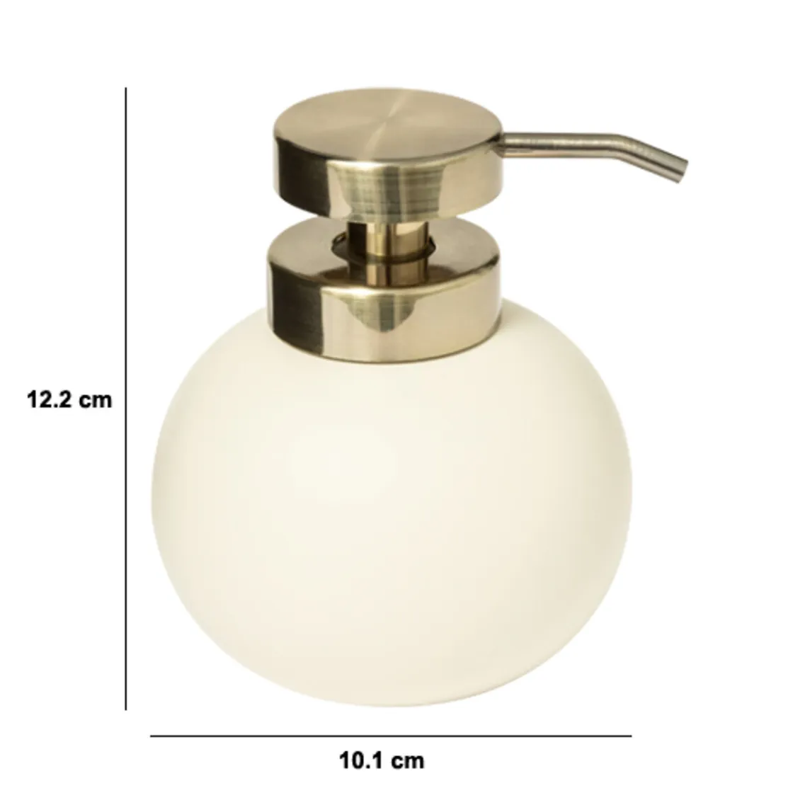 5five Accesorios De Lavabo>Dosificador de jabón DUO beige
