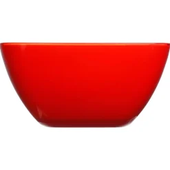 secret d'gourmet Cuencos, Fuentes Y Ensaladeras>Ensaladera Cuadrada Roja 25Cm