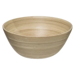 5five Cuencos, Fuentes Y Ensaladeras>Ensaladera De Bambú Natural 25Cm