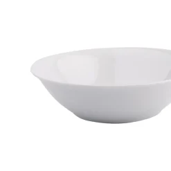 secret d'gourmet Cuencos, Fuentes Y Ensaladeras>Ensaladera GIZ blanca de cerámica 23cm