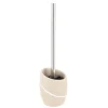 Soportes Papel Higiénico Y Portarrollos>Escobilla De Baño Beige Efecto Piedra