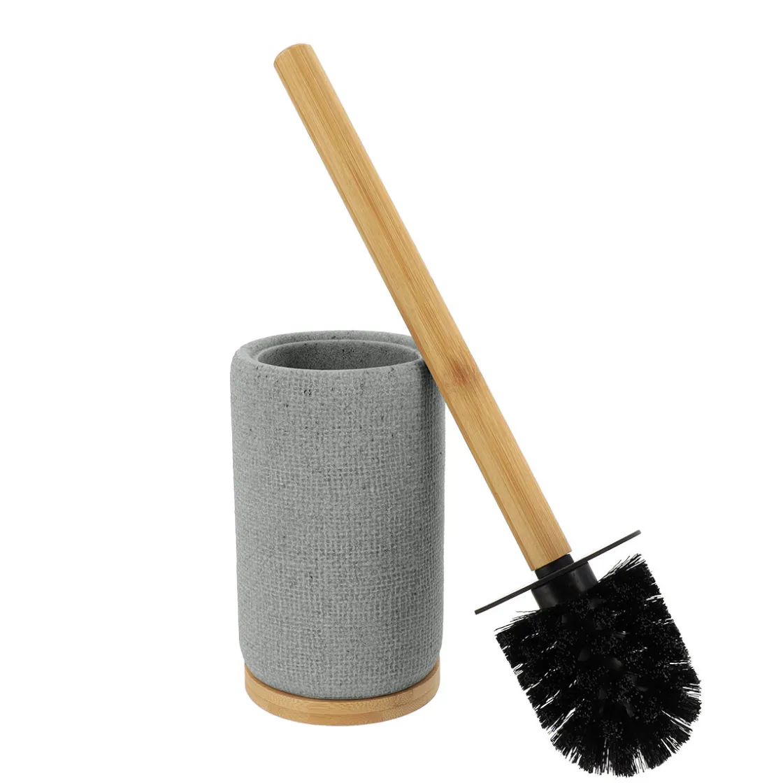 Soportes Papel Higiénico Y Portarrollos>Escobilla De Baño Efecto Red Gris