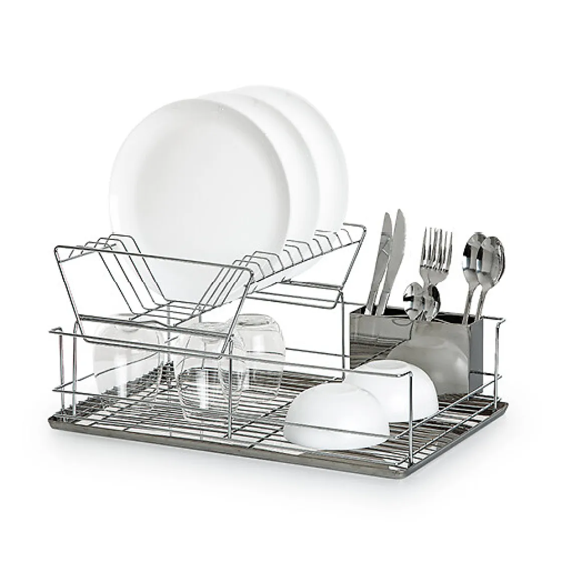 5five Encimera Y Lavavajillas>Escurreplatos 2 Niveles Acero Inox