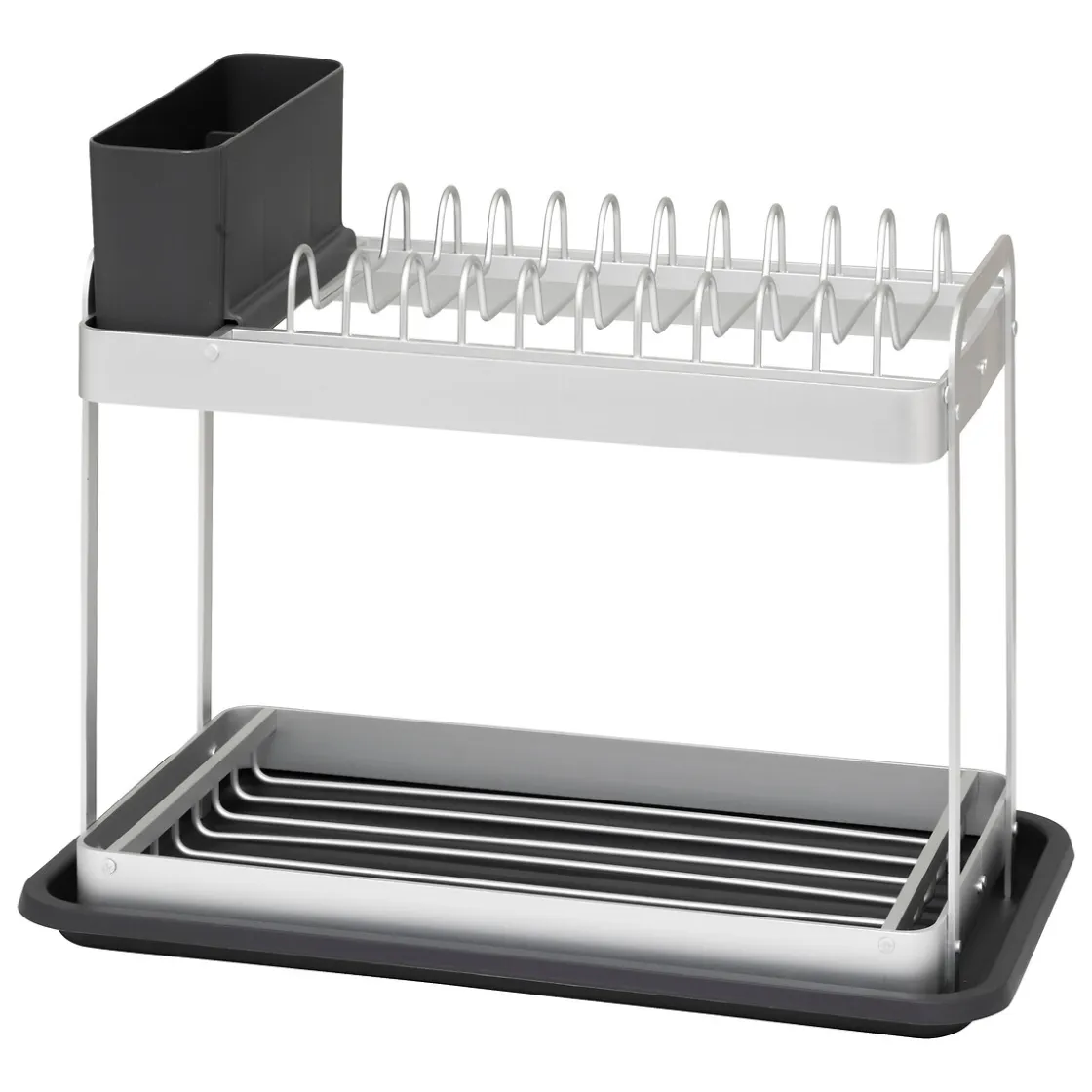 5five Encimera Y Lavavajillas>Escurreplatos con 2 niveles gris de aluminio