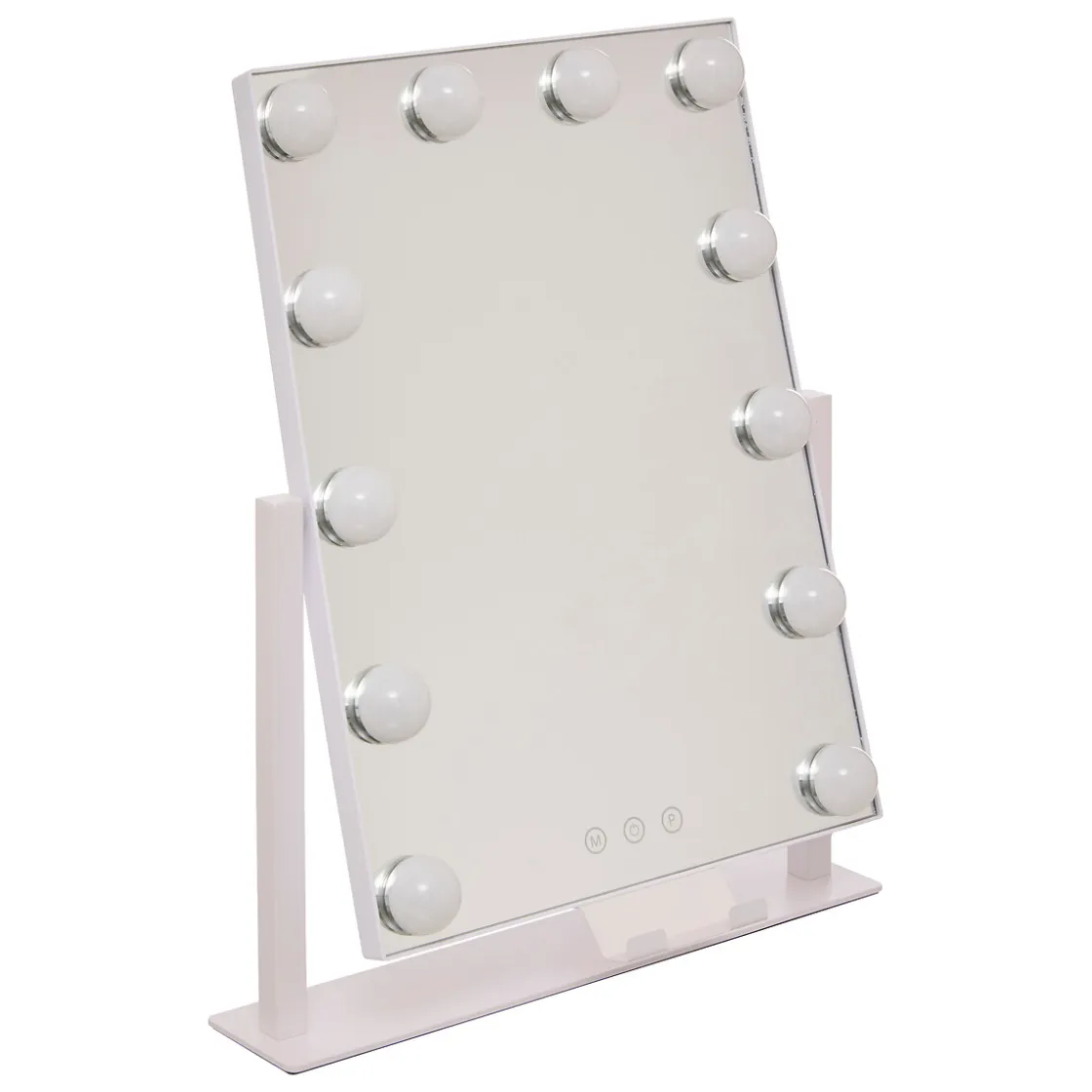 5five Espejos>Espejo de baño blanco con luz led 43cm