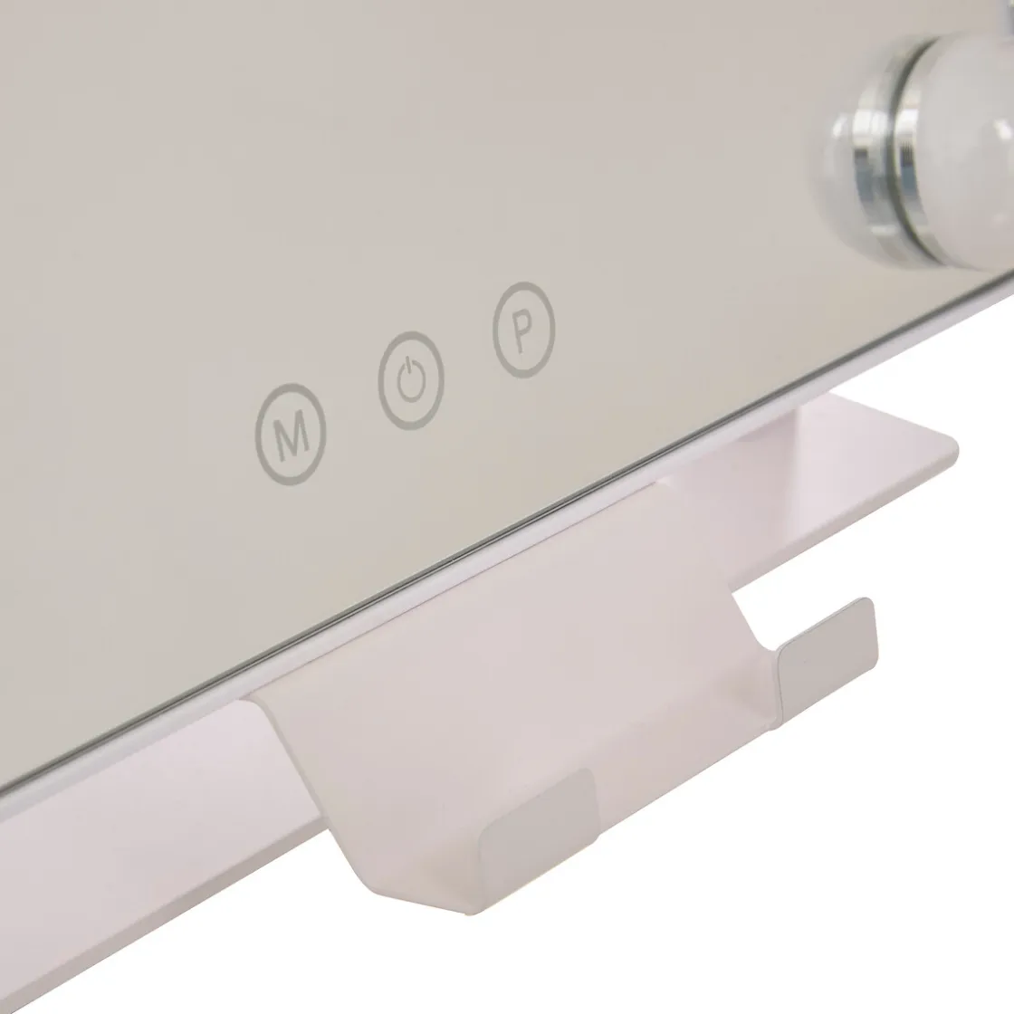 5five Espejos>Espejo de baño blanco con luz led 43cm