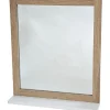 Espejos>Espejo De Baño Blanco 48x10x53.5Cm