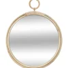 atmosphera Espejos>Espejo De Pared Beige De Ratán 38Cm