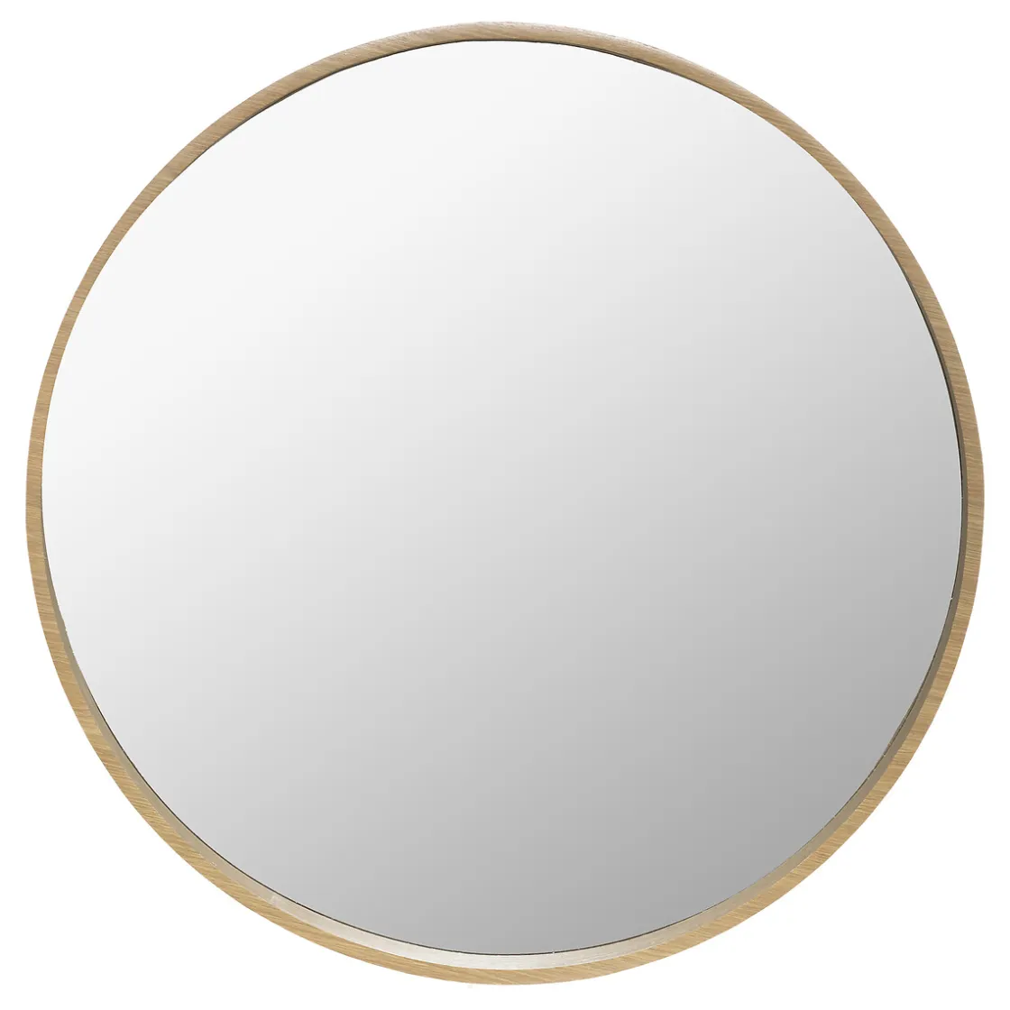 atmosphera Espejos>Espejo De Pared Beige Madera 68Cm