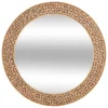 atmosphera Espejos>Espejo de pared castaño ANOKI 99cm