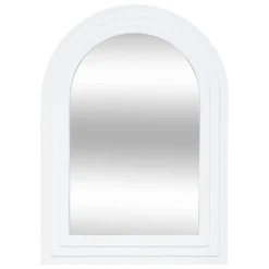 atmosphera Espejos>Espejo De Pared Emily Blanco 55cm