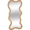 atmosphera Espejos>Espejo de pared MAGGIE beige de ratán 179.5cm