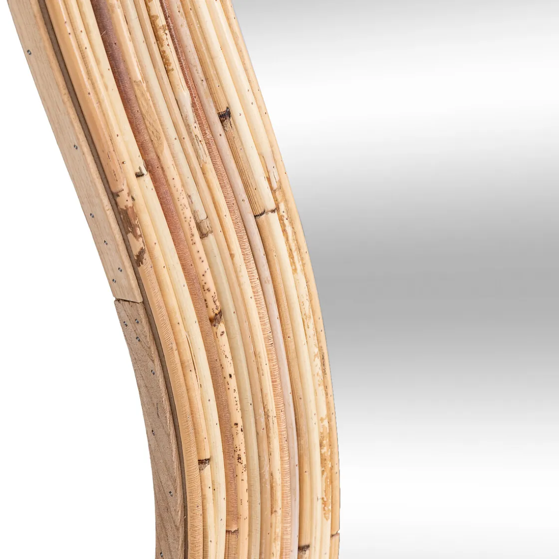 atmosphera Espejos>Espejo de pared MAGGIE beige de ratán 179.5cm