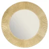 atmosphera Espejos>Espejo De Pared Milda Metal Dorado 90Cm