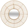 atmosphera Espejos|Estilo Étnico>Espejo De Pared Millie De Cuerda Beige 75cm