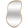 atmosphera Espejos>Espejo de pared ORGA beige de mdf 75cm