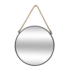 atmosphera Espejos>Espejo de pared redondo metal 38Cm