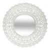 5five Espejos>Espejo De Pared Ritual Mdf Blanco 90Cm