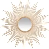 atmosphera Espejos|Estilo Contemporaneo>Espejo Decorativo Metal Sol 99Cm