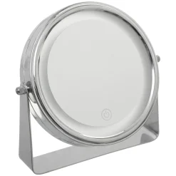 5five Espejos>Espejo Giratorio De Metal C/Led 19Cm