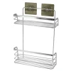 Accesorios De Baño>Estante De Baño C/2 Niveles Acero Inox.