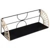 atmosphera Lienzos Y Cuadros Decorativos|Estilo Étnico>Estante MILEVA negra 42cm
