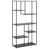 atmosphera Estantes Y Cómodas|Estilo Industrial>Estantería De Metal Negra 90x35x180Cm