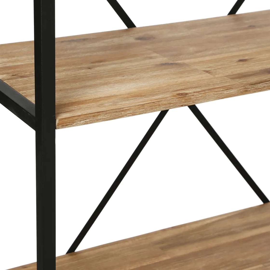 atmosphera Estantes Y Cómodas|Estilo Industrial>Estantería Edena C/4 Baldas 90x35x141Cm