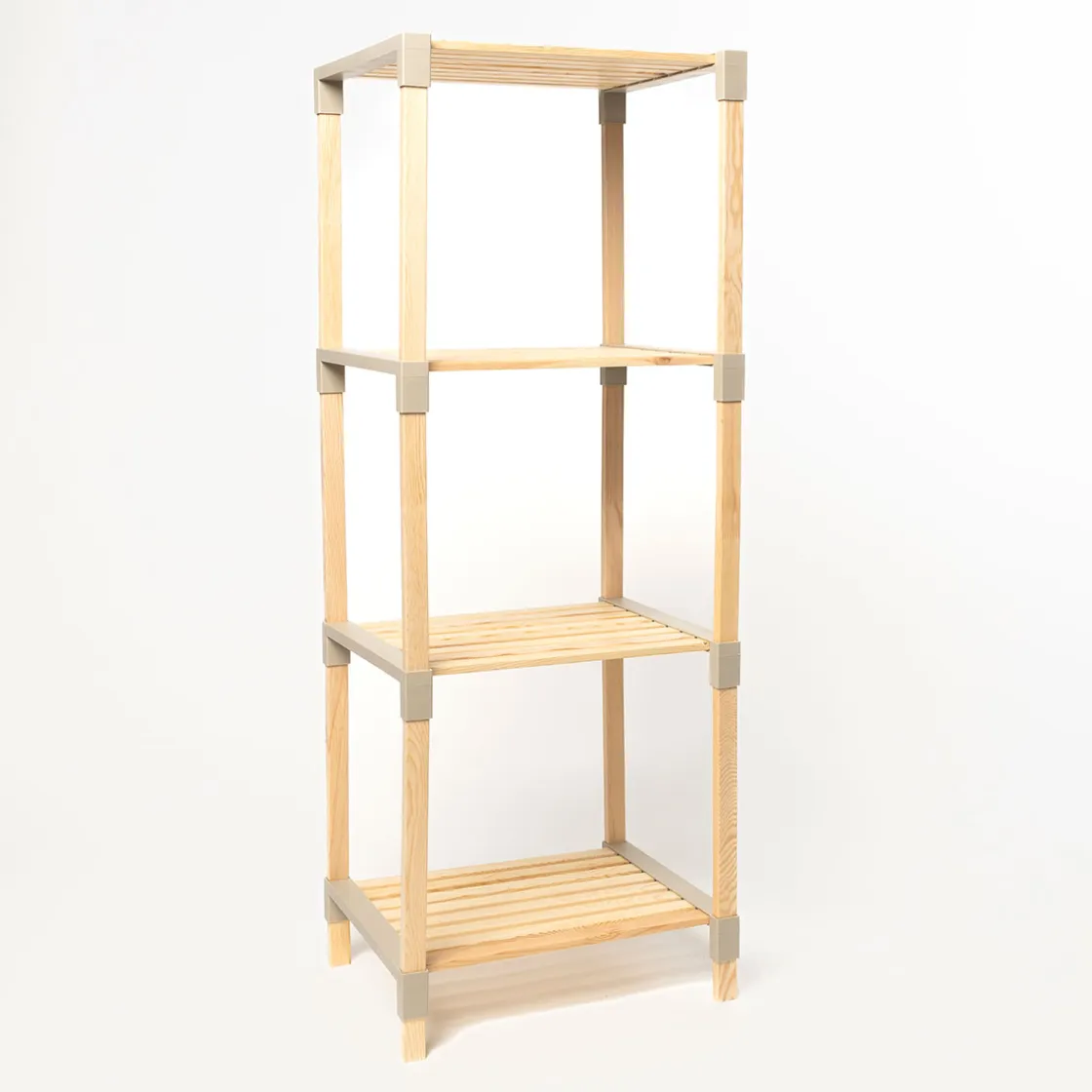Armarios, Estantes Y Estanterías.>Estantería multifuncional beige de madera
