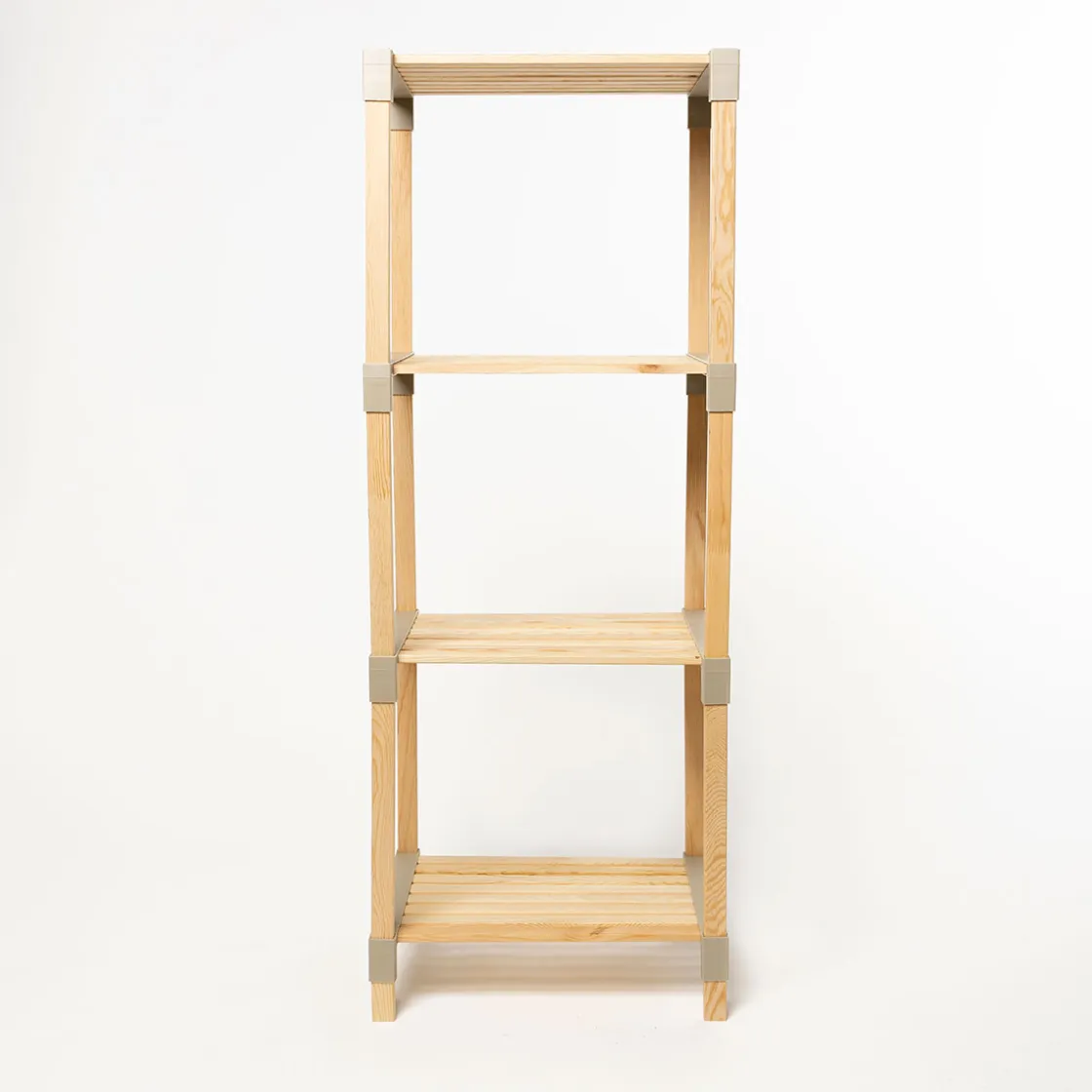 Armarios, Estantes Y Estanterías.>Estantería multifuncional beige de madera