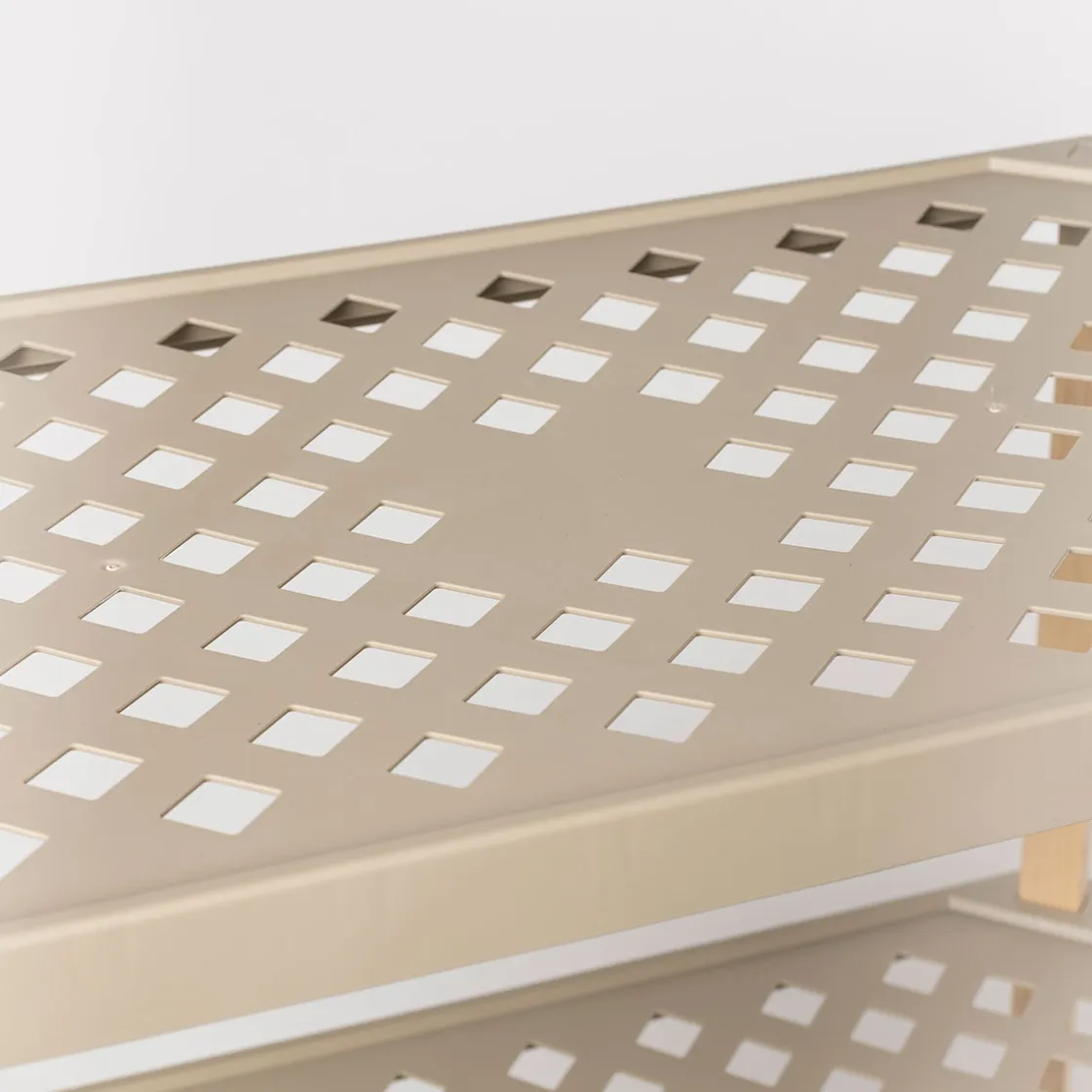 Armarios, Estantes Y Estanterías.>Estantería rectangular de 4 niveles beige
