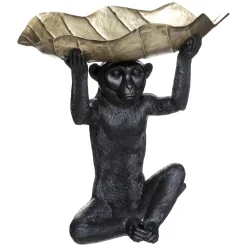 atmosphera Accesorios|Estilo Contemporaneo>Estatua De Mono De Poliresina 36Cm