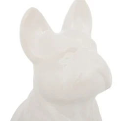 atmosphera Accesorios|Estilo Contemporaneo>Estatua decorativa blanca de cerámica